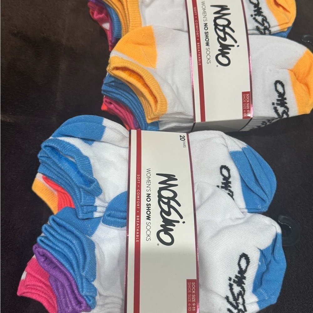 BRAND NEW w TAGS Mossimo Women's No Show Socks - Multicolor
